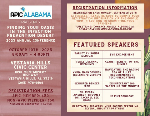 2025 APIC Alabama Fall Workshop - APIC Member